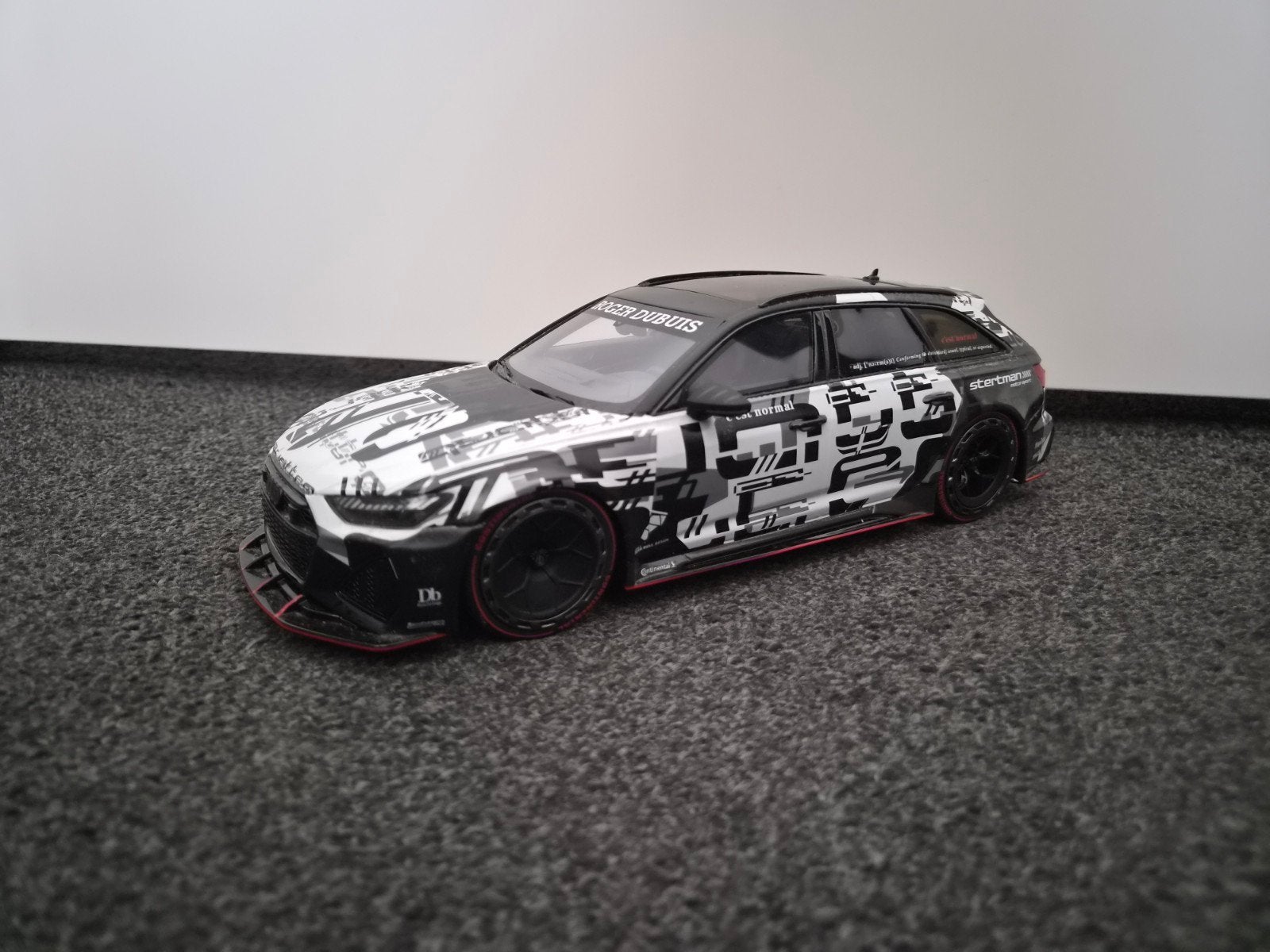 1:18 GT Spirit Audi RS6 C8 Jon Olsson Edition, Ophalen of Verzenden, Zo goed als nieuw, Auto, Overige merken