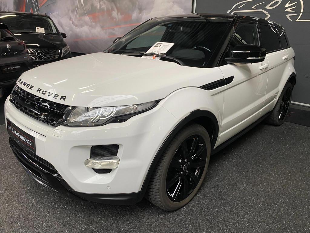 Land Rover RANGE ROVER EVOQUE 2.0 Si 4WD Dynamic LEER NAVI T, Automaat, Euro 5, Zwart, Wit