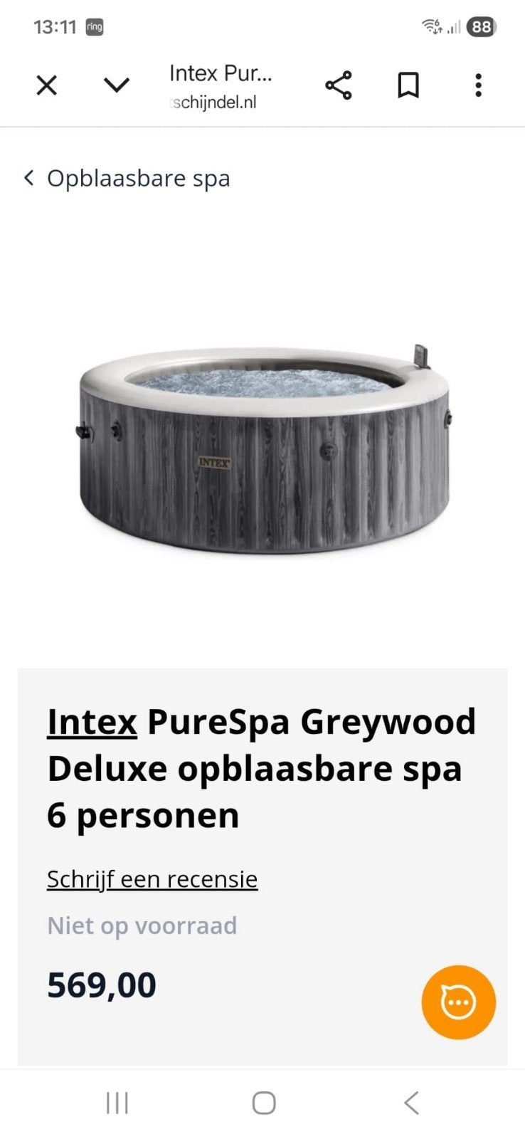 Jacuzzi, Ophalen