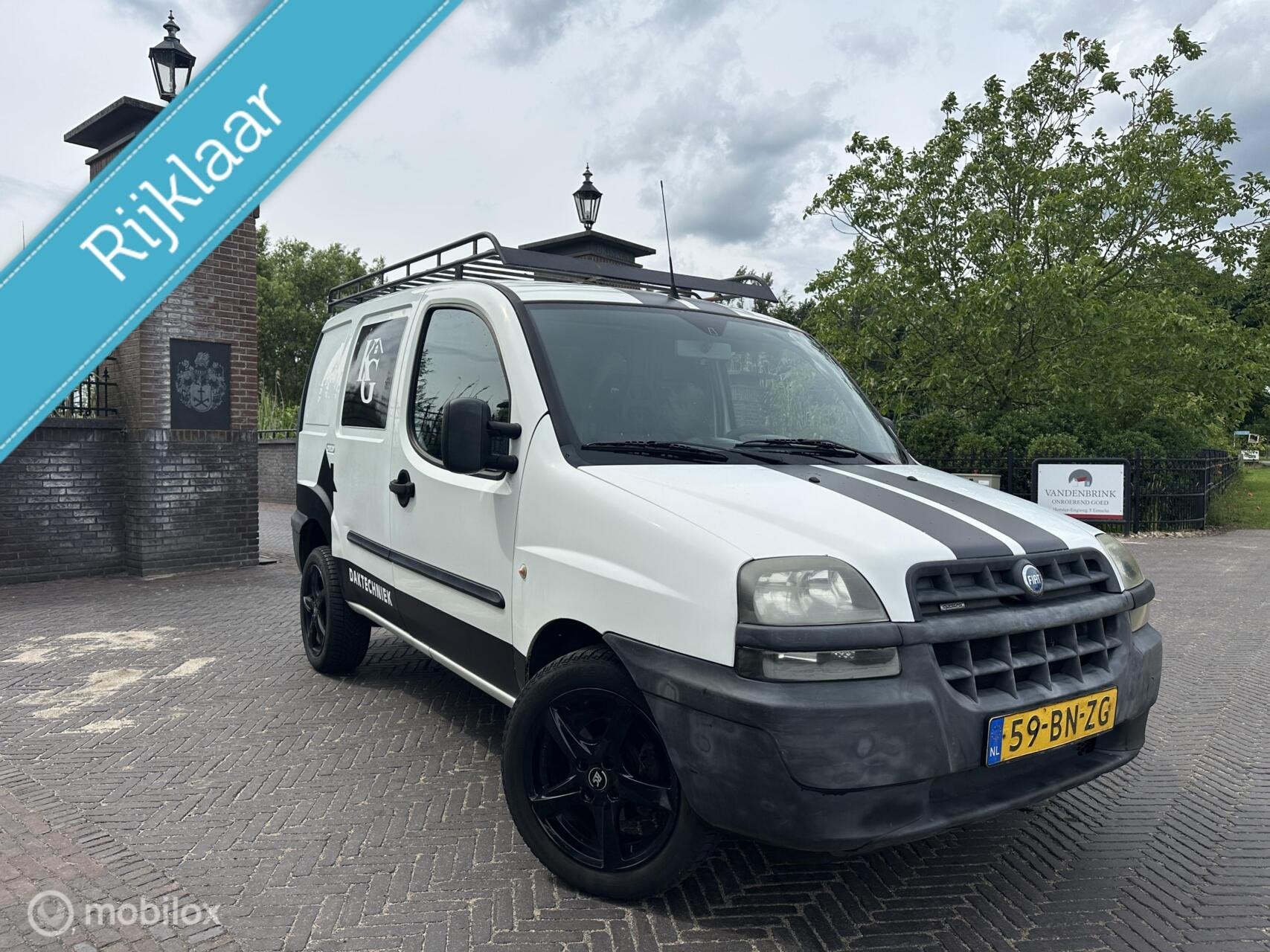 Fiat Doblo Cargo 1.2 Dynamic werkbus met imperiaal NAP✅, Auto's, Bestelauto's, 65 pk, Stof, Gebruikt, 1242 cc