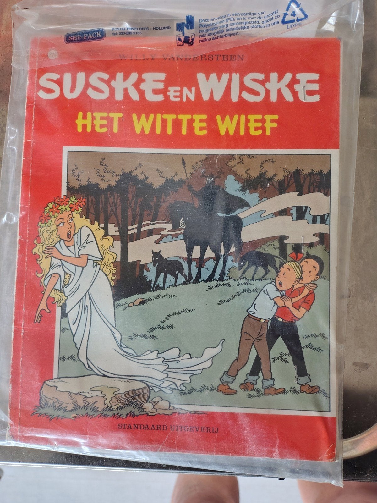 zeer zeldzame unieke Sukske en Wiske, Eén stripboek, Ophalen, Gelezen