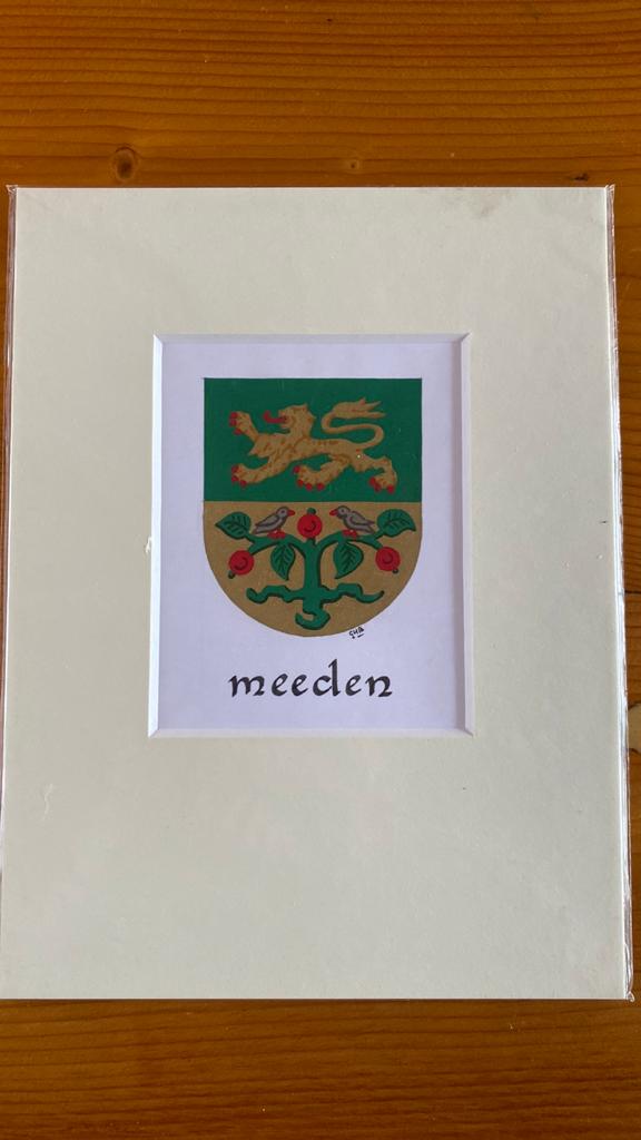 Meeden wapen heraldiek, Ophalen of Verzenden