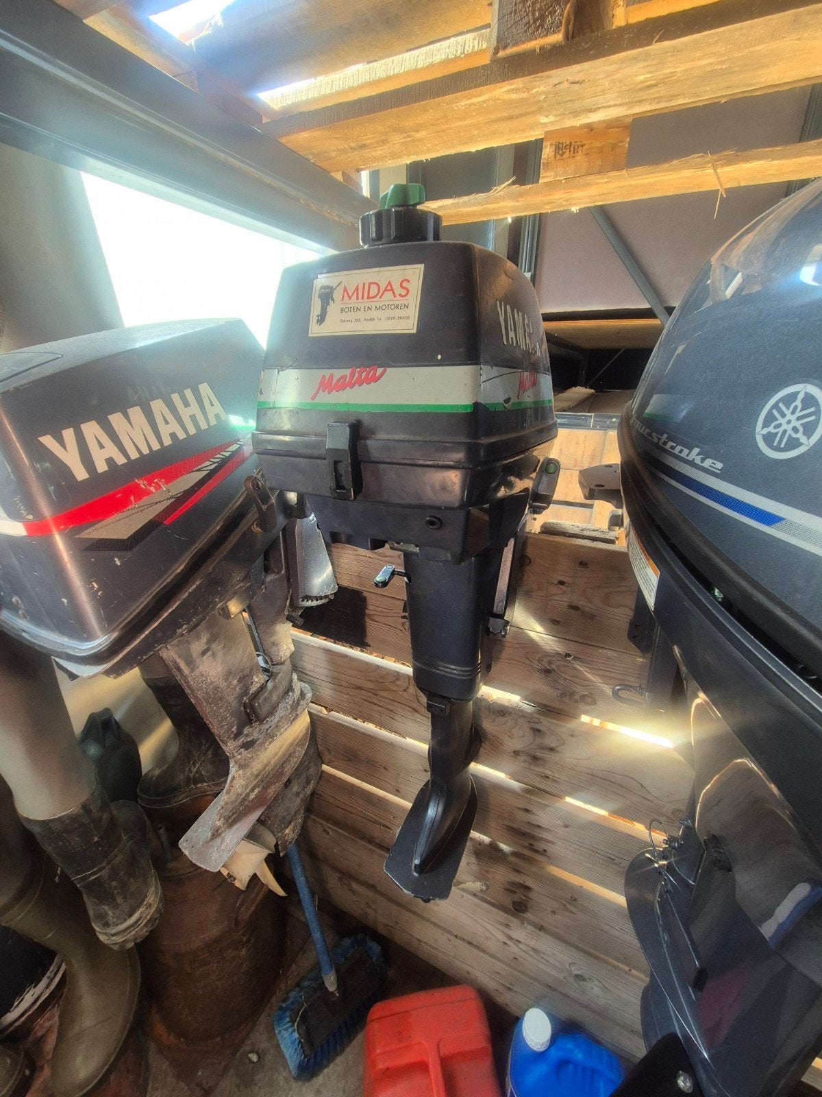 Yamaha malta 3 pk te koop, Ophalen, Gebruikt