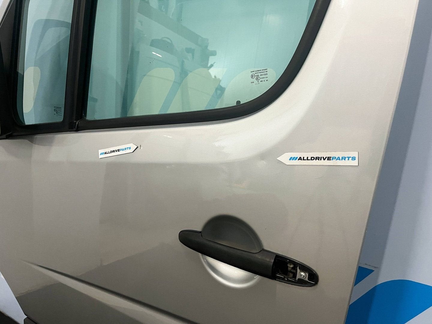 Voorportier links Mercedes Sprinter W906 Grijs A9067200005, Gebruikt, -, Deur, -