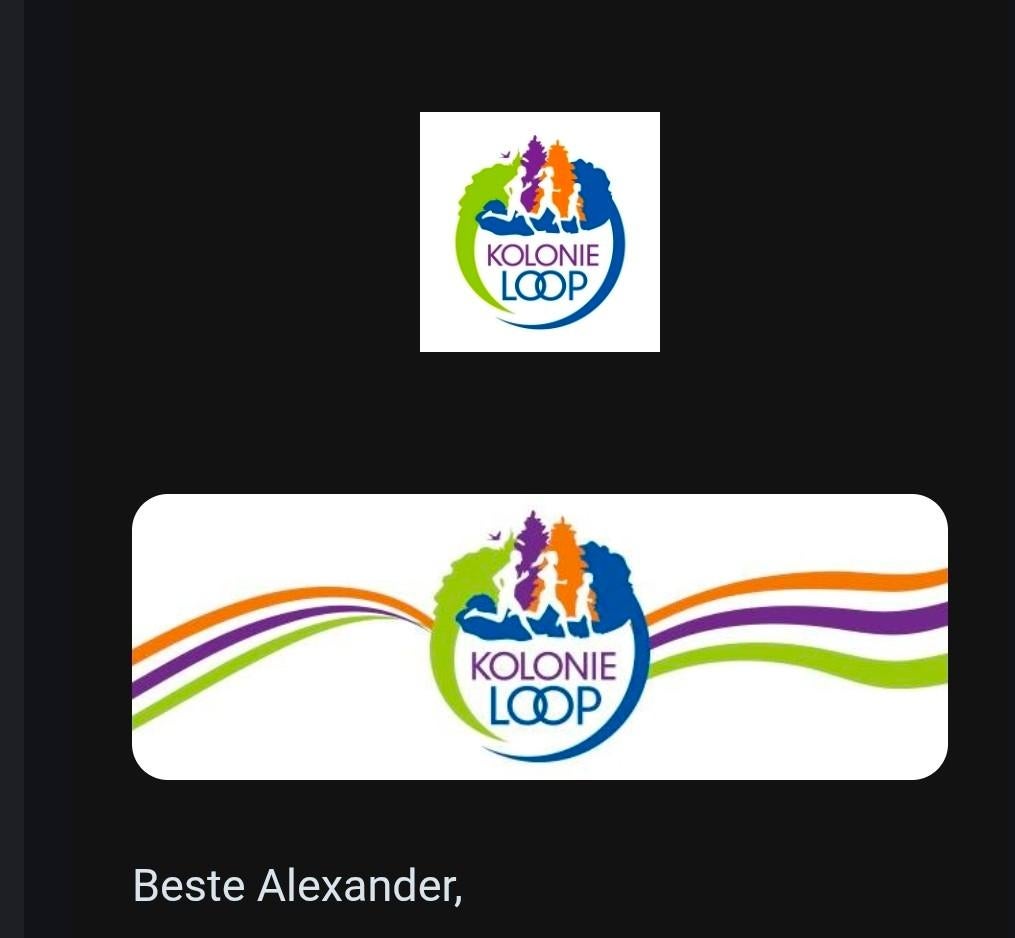 2 startbewijzen halve marathon, Twee personen, Oktober