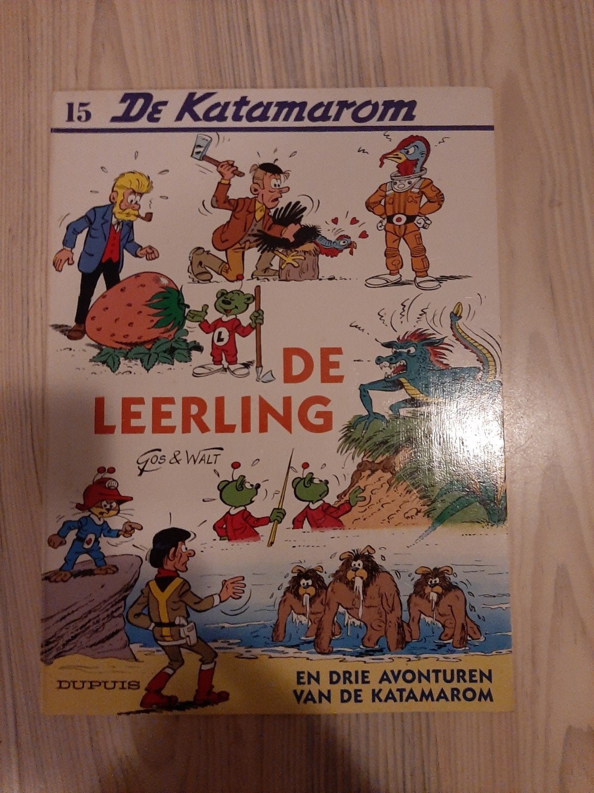 De Katamarom - De Leerling (Nr. 15), Eén stripboek, Ophalen of Verzenden, Gelezen, Gos & Walt