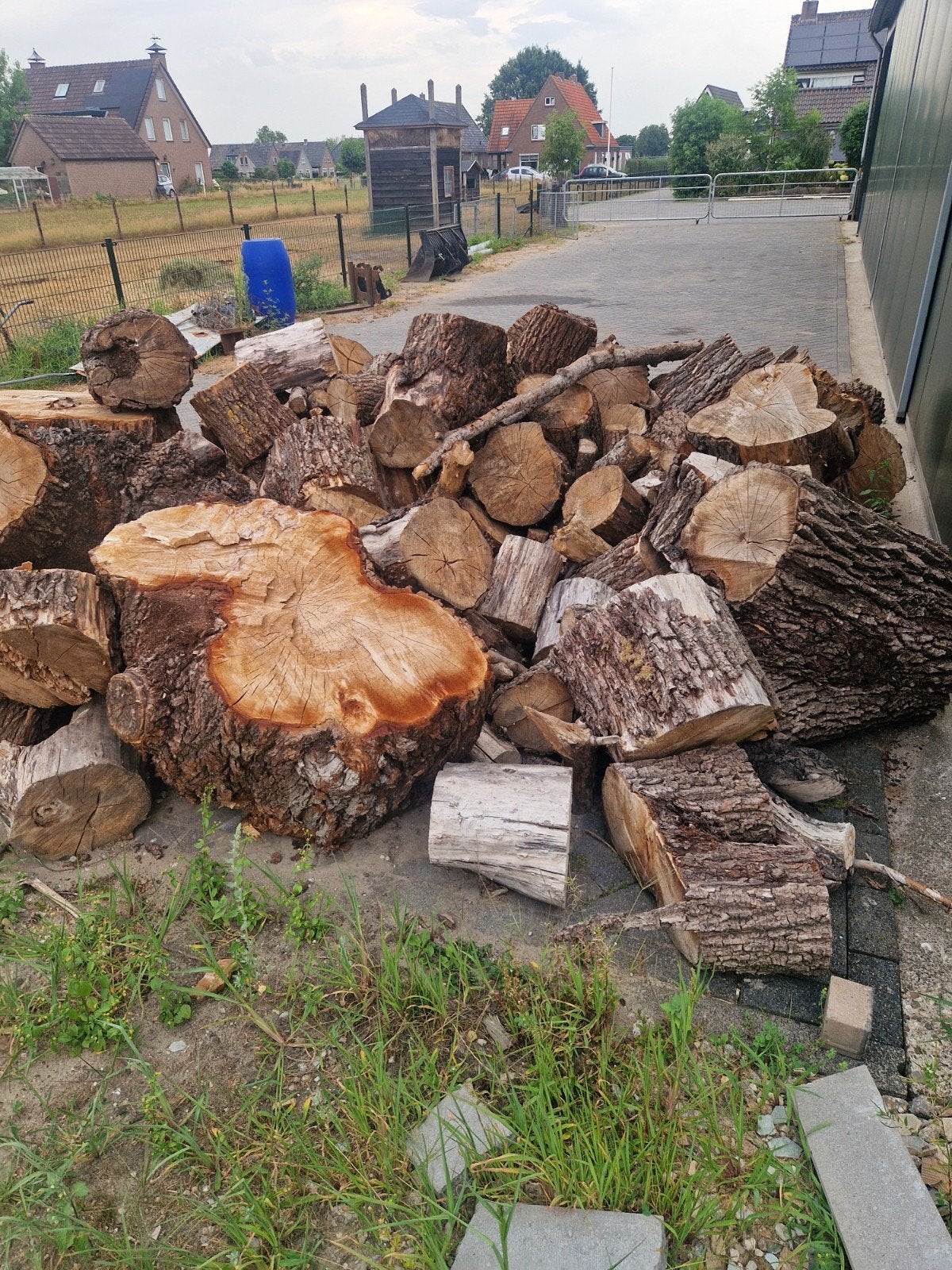 brandhout., Tuin en Terras, Haardhout, Minder dan 3 m³, Ophalen of Verzenden