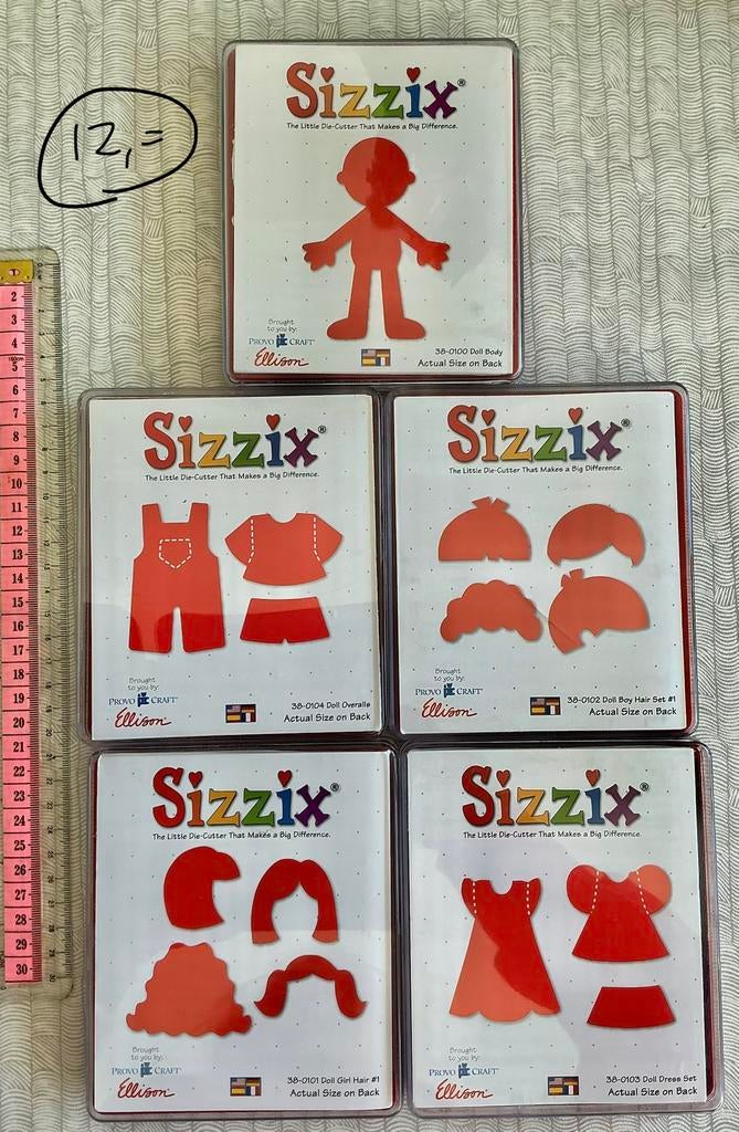 Sizzix stansen nw  of apparaat zgan, Ophalen of Verzenden, Nieuw, Overige thema's, Pons of Mal