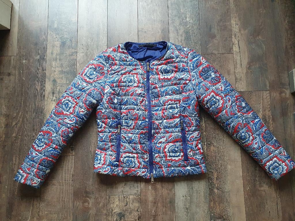 Silvian Heach tussenjas, maat S., Kleding | Dames, Blauw, Ophalen of Verzenden, Zo goed als nieuw, Silvian Heach