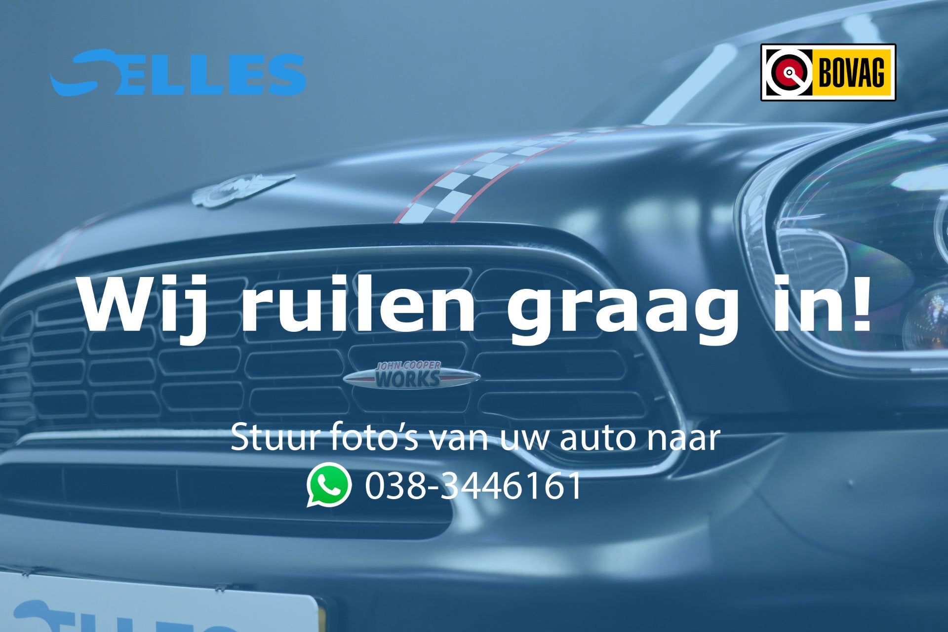 MINI Mini Countryman 1.6 John Cooper Works ALL4 Chili Pops &, Auto's, Euro 5, 1380 kg, Gebruikt, Zwart