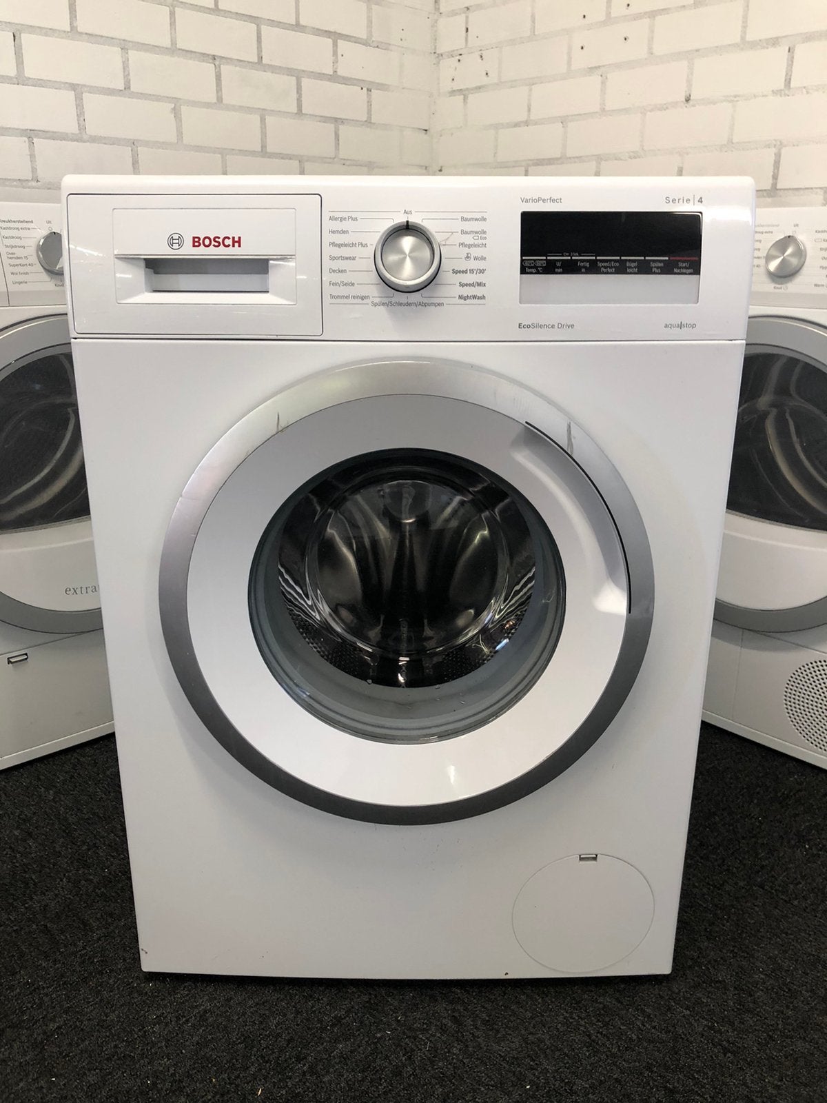 €325 A+++ 8kg Bosch Serie4 wasmachine MET GARANTIE, Witgoed en Apparatuur, Wasmachines, Zo goed als nieuw, 8 tot 10 kg, Minder dan 85 cm