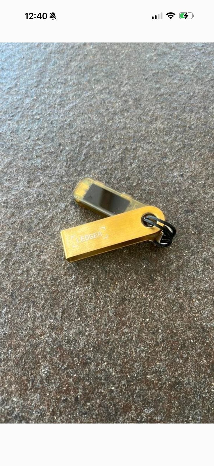 Ledger Nano S Plus Gold – hardware wallet, Computers en Software, Ophalen of Verzenden, Zo goed als nieuw