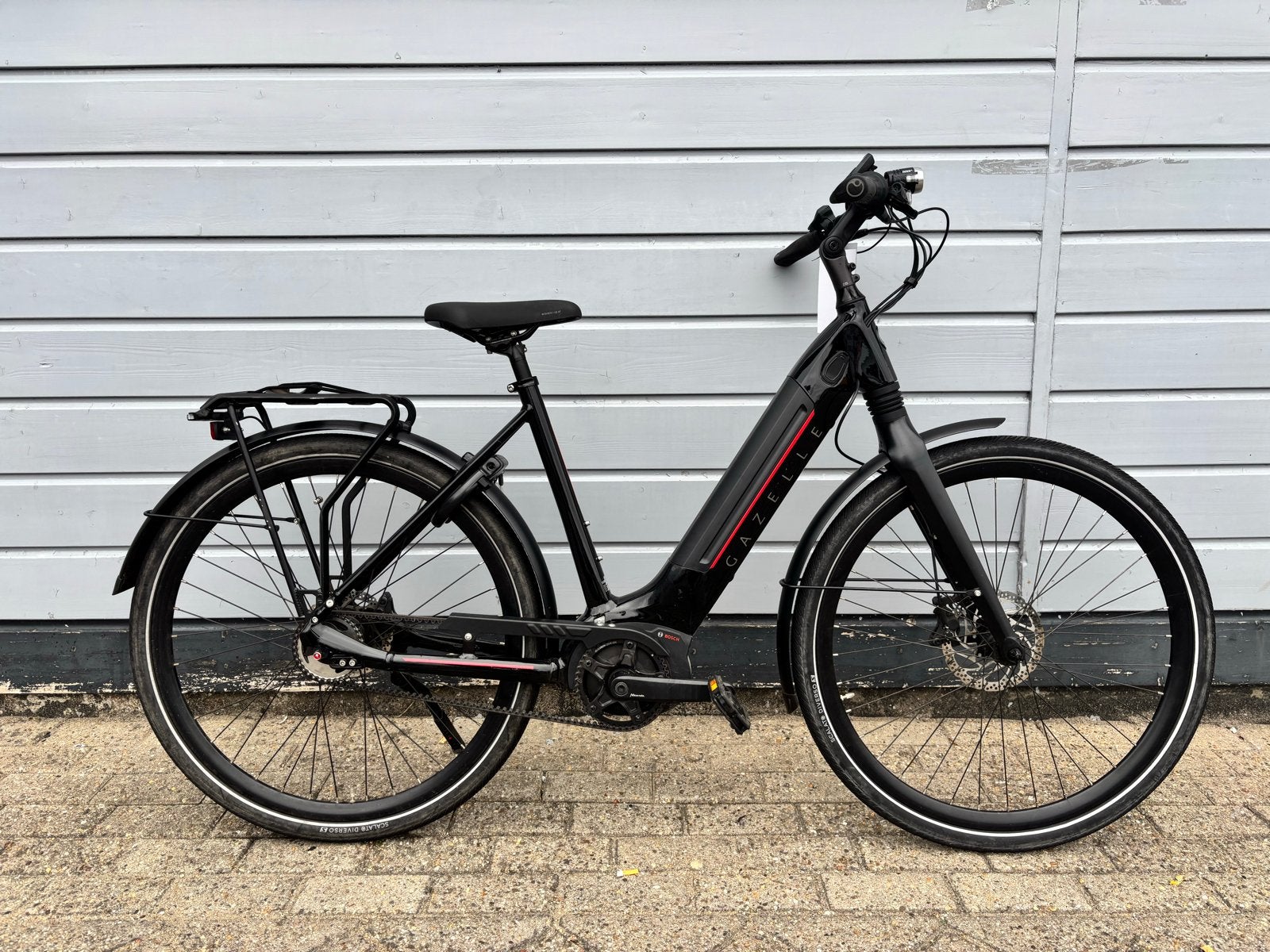 Gazelle Ultimate C5 HMB E-bike - Zo goed als nieuw, 53 tot 56 cm, Ophalen, Gebruikt, Gazelle