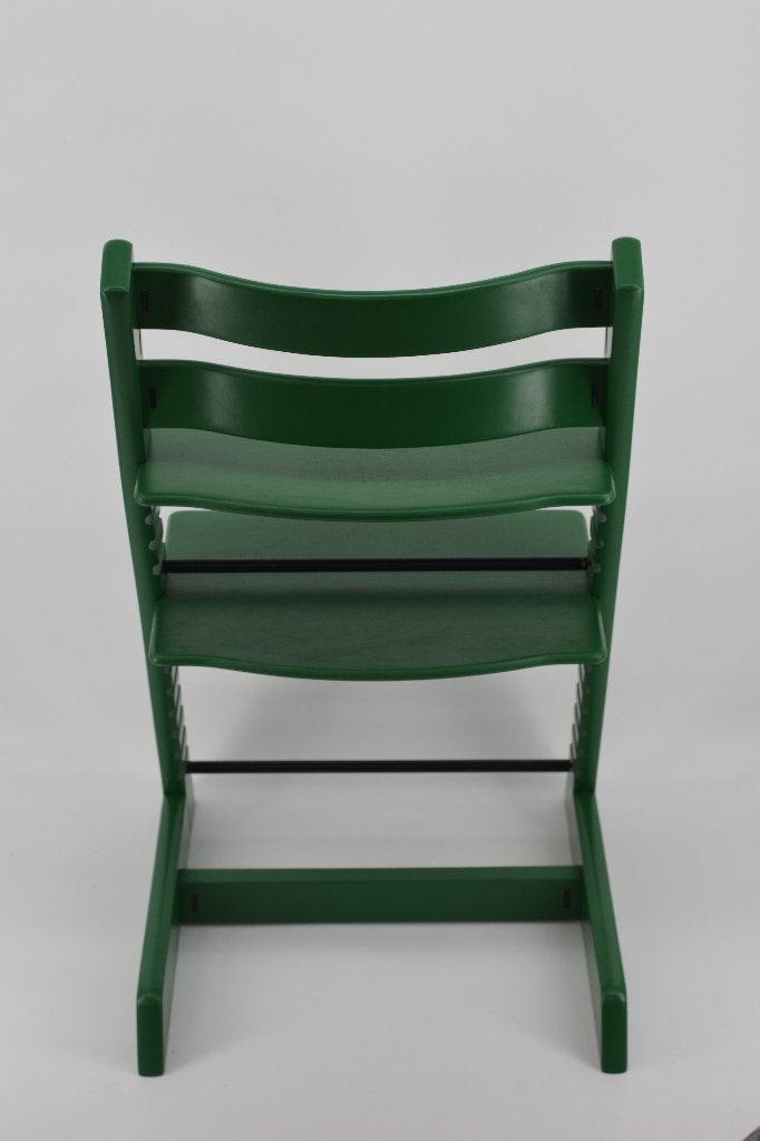 Stokke Tripp Trapp Forrest Green – Refurbished model, Kinderen en Baby's, Kinderstoelen, Verzenden, Zo goed als nieuw, Meegroeistoel