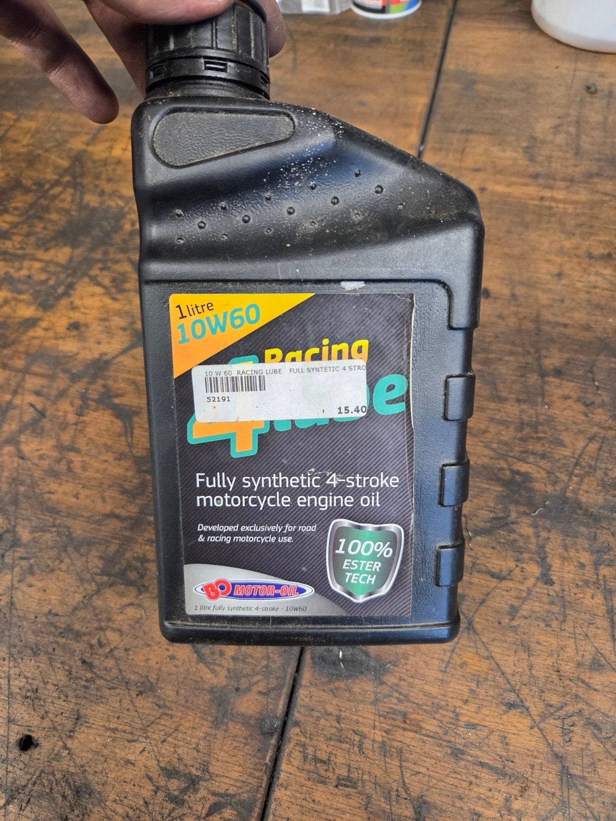 10W60 Racing Lube Volledig Synthetische Motorolie 1 Liter, Ophalen of Verzenden