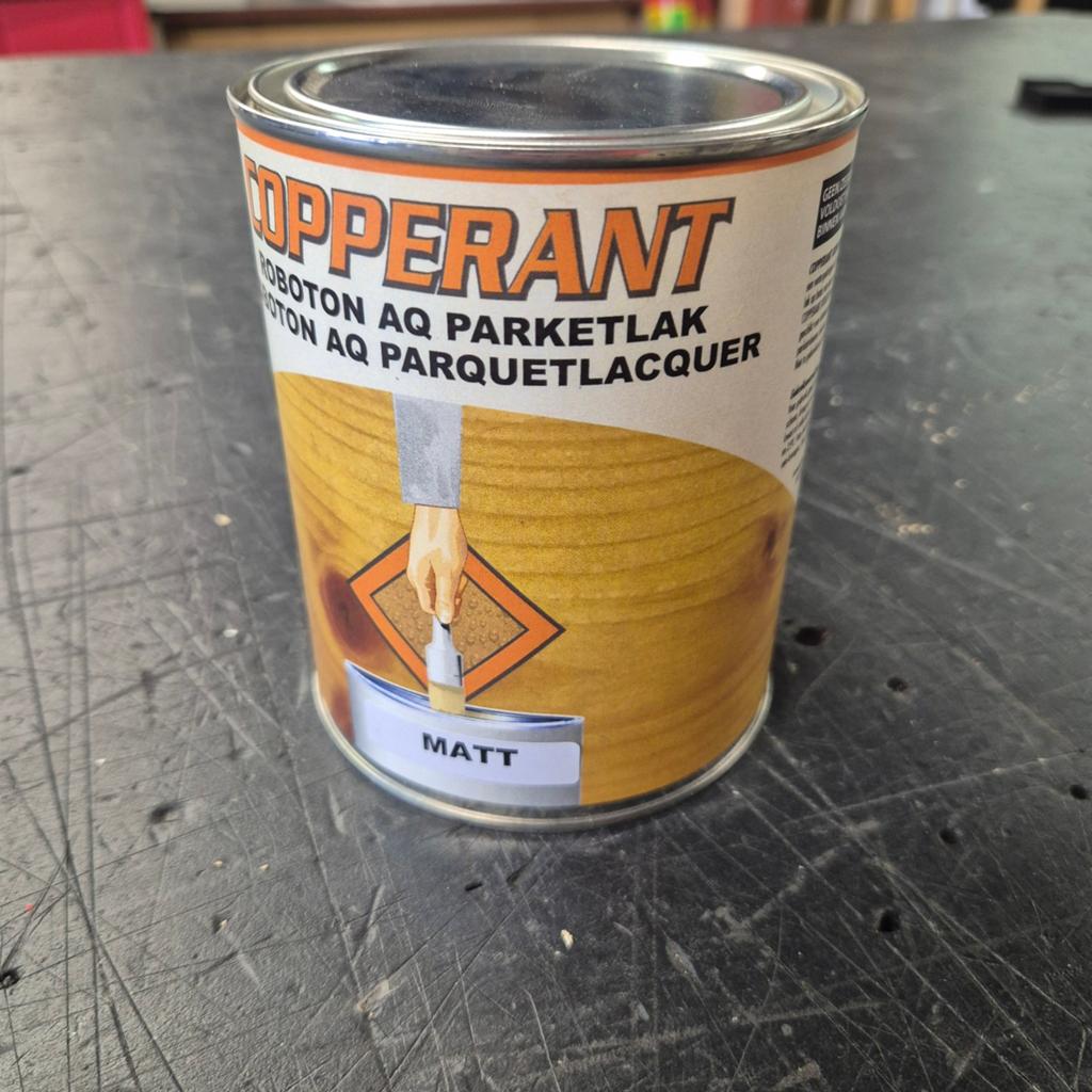 1x Copperant Parketlak Mat - Nieuw en Ongeopend, Ophalen, Overige kleuren, Nieuw, Lak