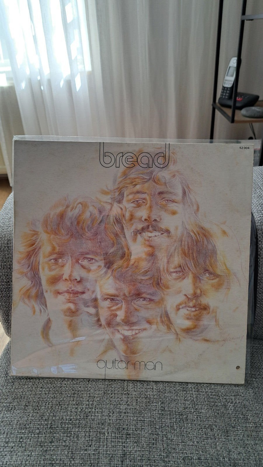 vinyl .LP   BREAD.  guitar man, LP, Pop, Ophalen of Verzenden, Zo goed als nieuw