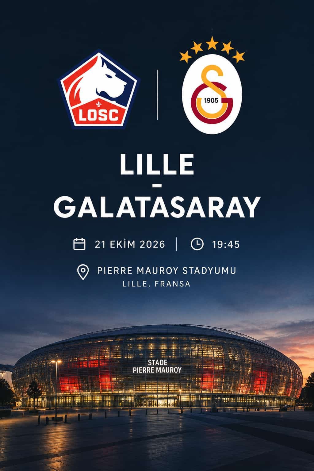 Lille Galatasaray, Eén persoon, Januari