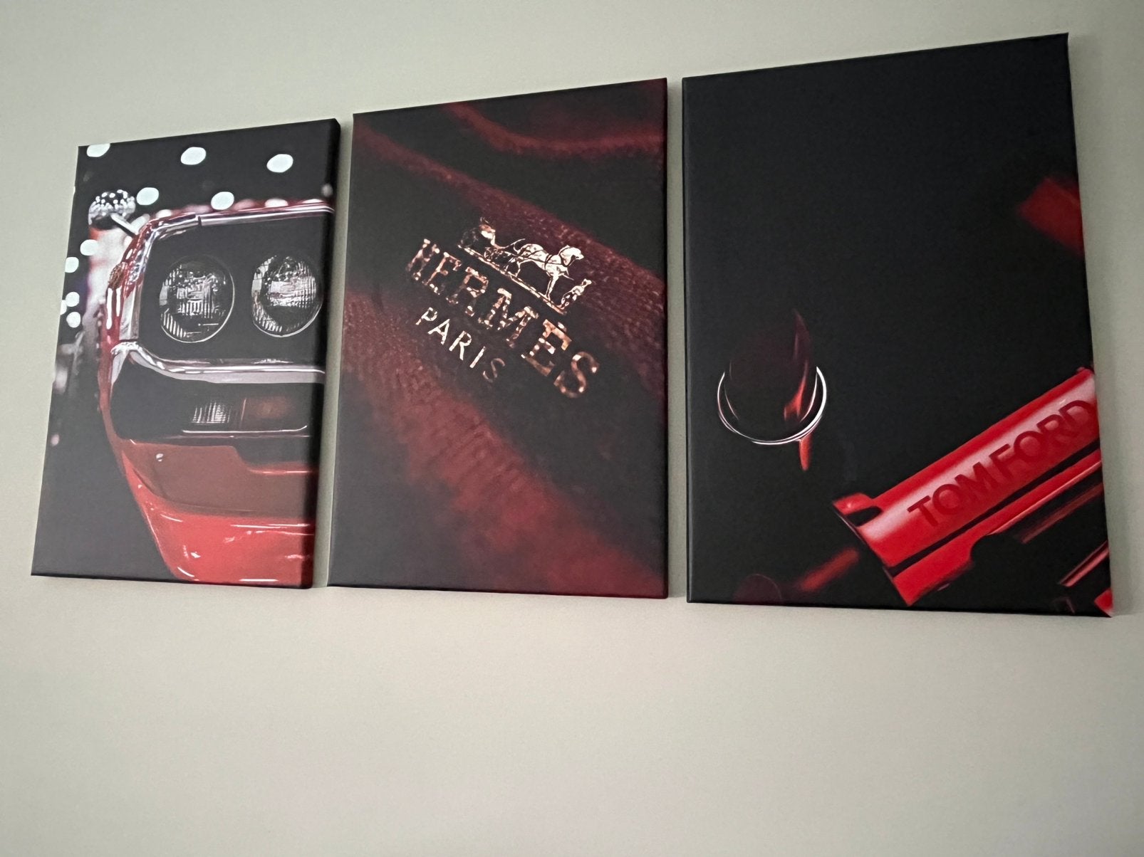 Canvas bundle ruby luxe, Ophalen of Verzenden, Zo goed als nieuw, Schilderij, Minder dan 50 cm
