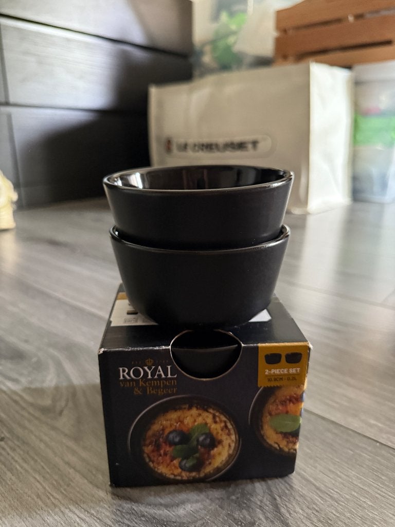 Royal van Kempen & Begeer tweedelige set, Huis en Inrichting, Keuken | Potten en Pannen, Ophalen of Verzenden, Nieuw, Overige materialen