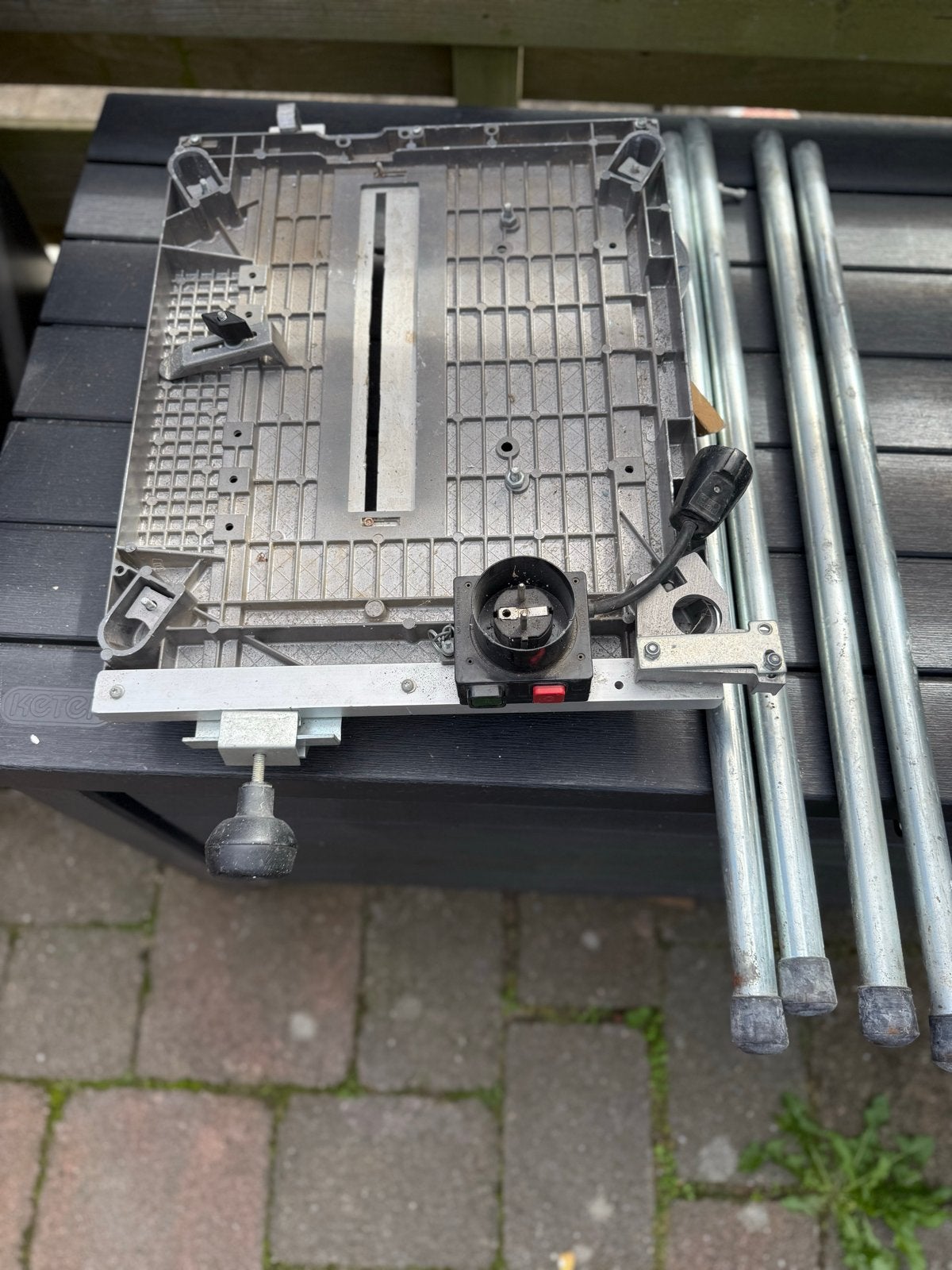 Metabo Zaagtafel - Gebruikt, zonder zaag, Doe-het-zelf en Verbouw, Ophalen, Gebruikt, Cirkelzaag, 70 mm of meer
