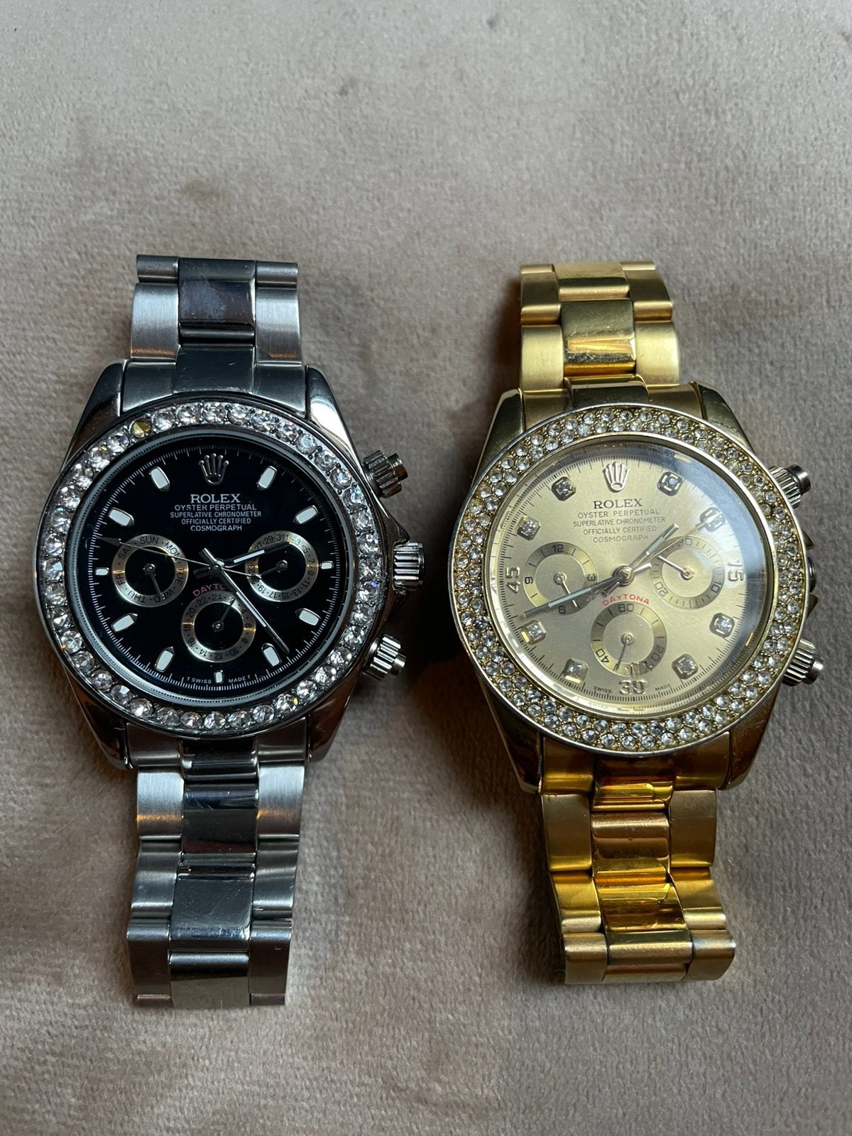 2x rolex horloge, Verzenden, Zo goed als nieuw, Staal, Rolex