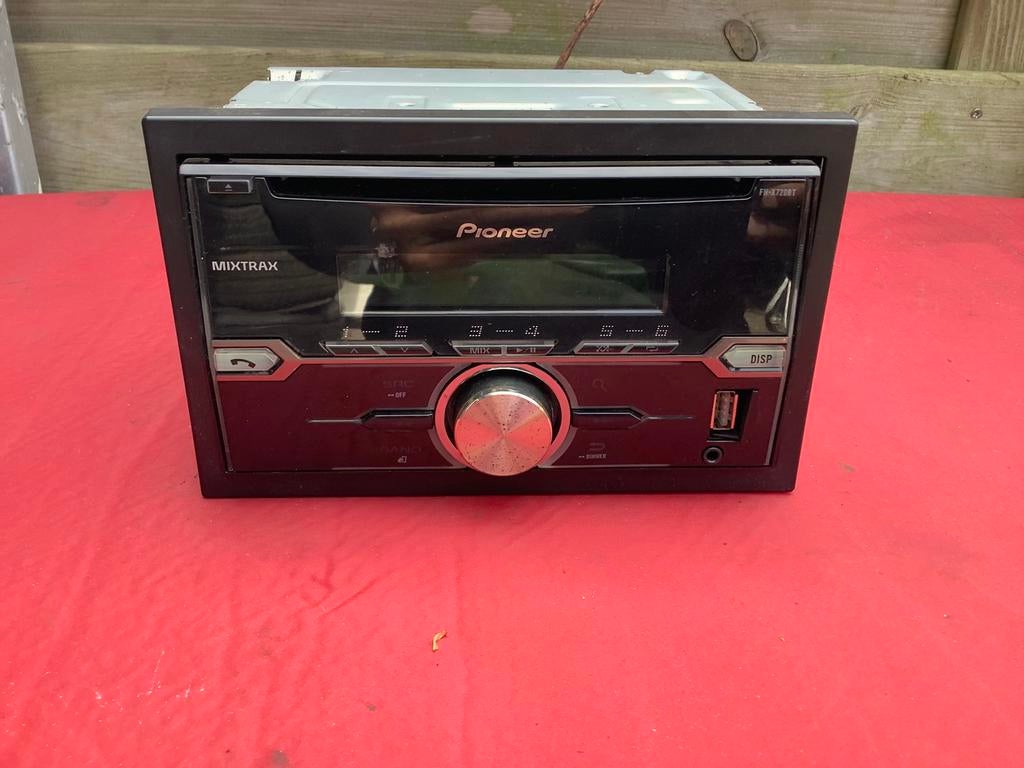 Pioneer FH X 720 BT autoradio cd, Ophalen of Verzenden, Zo goed als nieuw