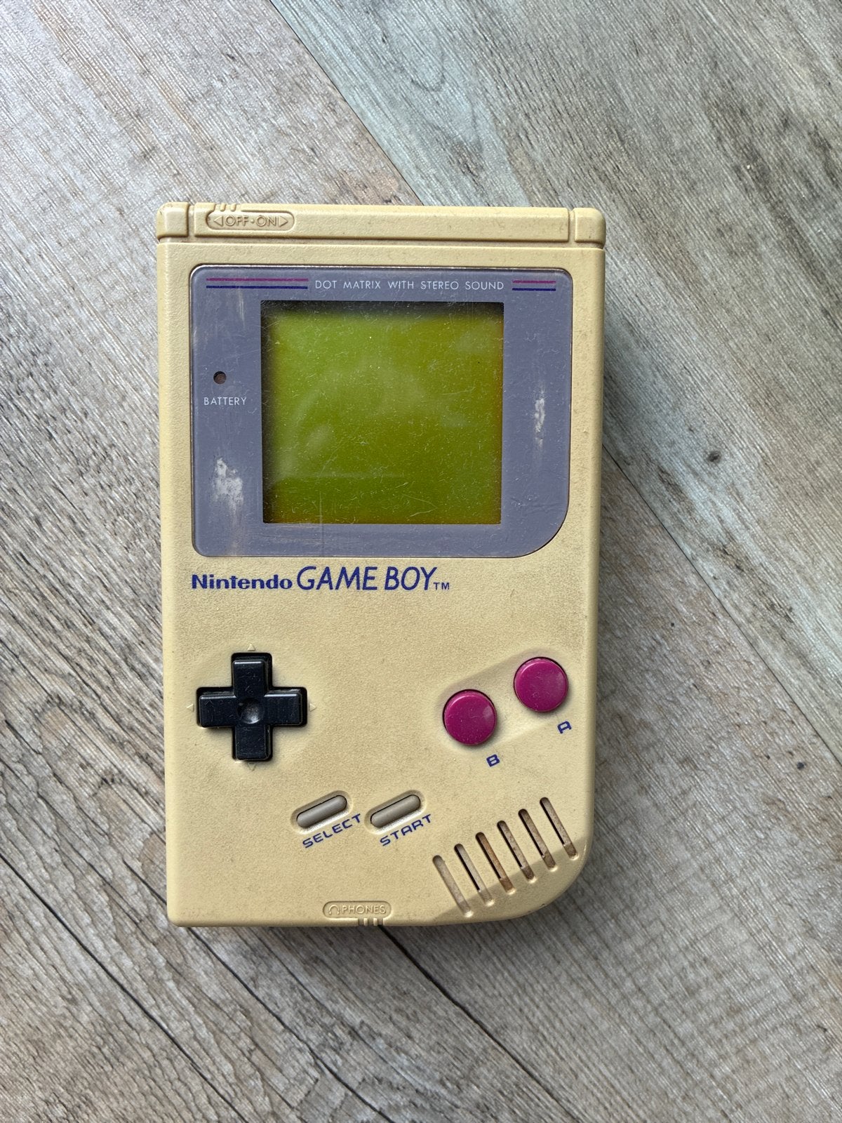 Nintendo Game Boy Classic DMG-01 - Vintage Console, Spelcomputers en Games, Ophalen of Verzenden, Gebruikt, Game Boy Classic