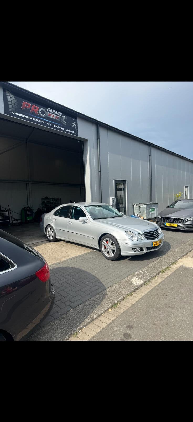 Mercedes-Benz E-Klasse 1.Sedan AUT 2007 Grijs, Achterwielaandrijving, 4 cilinders, 1796 cc, Bedrijf