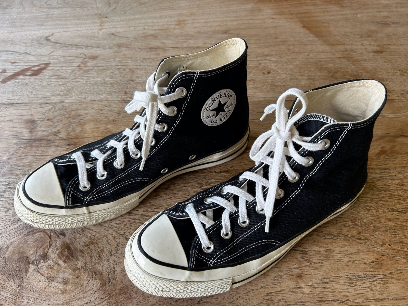 Converse All Stars Chuck 70 Vintage Canvas Zwart Maat 42,5, Kleding | Heren, Schoenen, Ophalen of Verzenden, Zo goed als nieuw