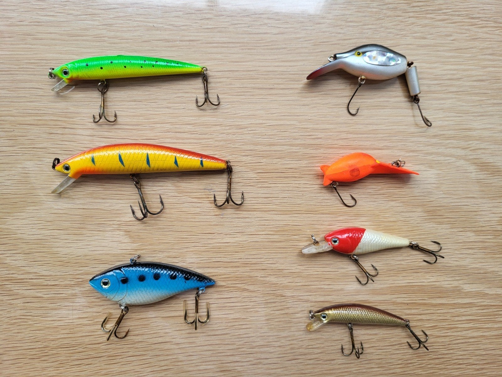 7 pluggen kunstaas voor snoek, baars, snoekbaars en roofblei, Ophalen of Verzenden, Nieuw, Overige typen