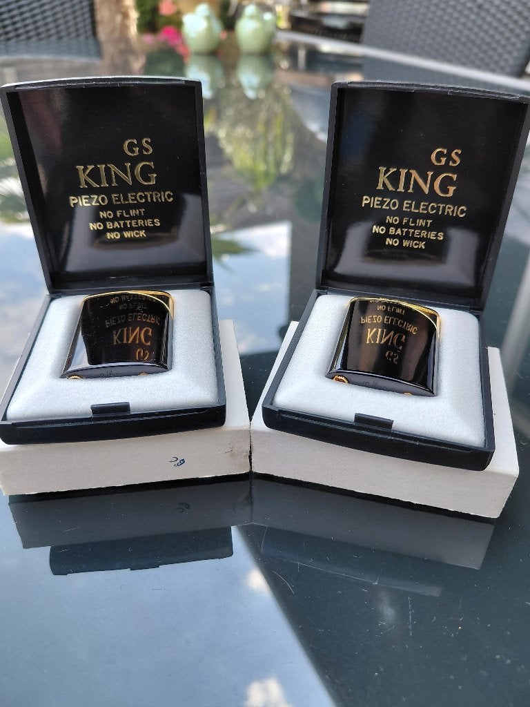 Vintage GS King piezo electric aansteker, Ophalen of Verzenden, Nieuw, Aansteker