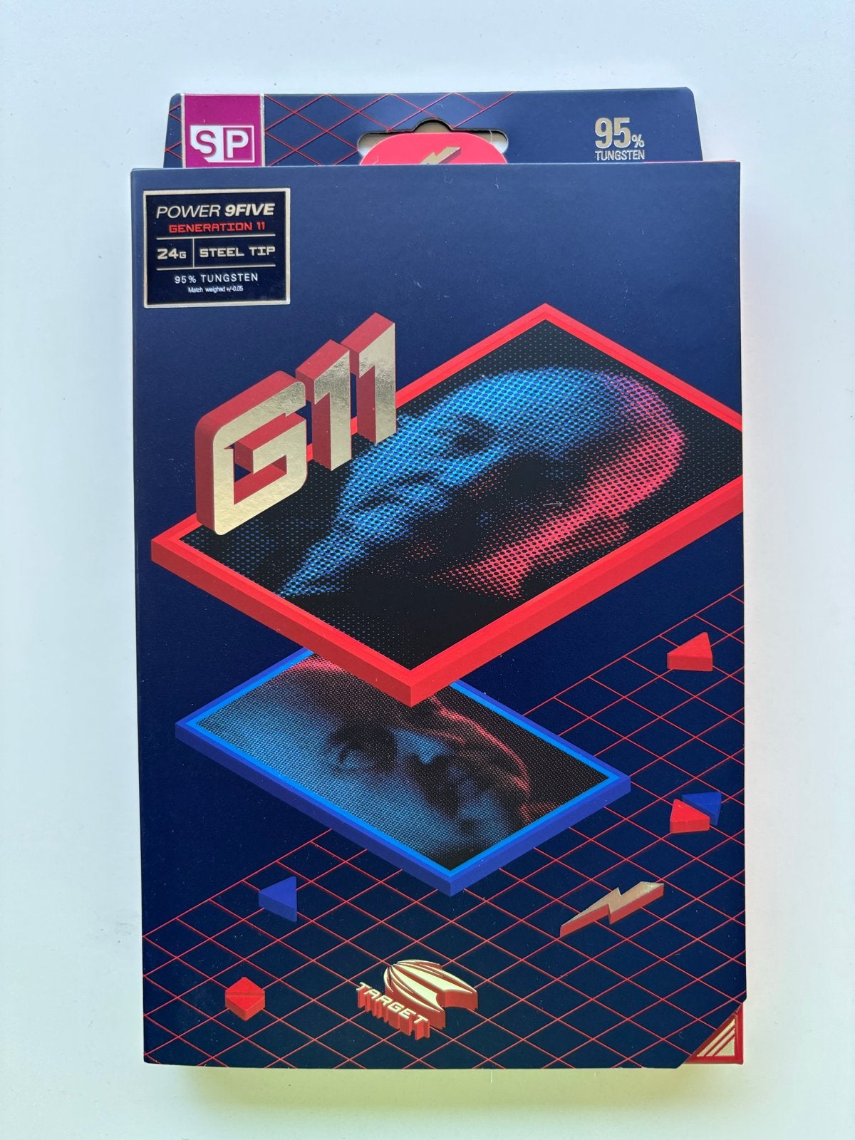 Target dartpijlen phil taylor G11 Darts 24g Steel Tip, Ophalen of Verzenden, Nieuw, Pijlen