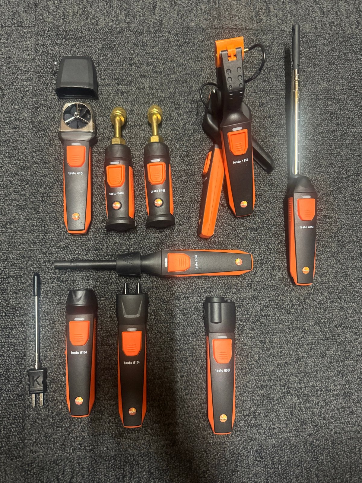 Testo Smart Probes Set - Diverse Meetinstrumenten, Doe-het-zelf en Verbouw, Verzenden, Zo goed als nieuw, Afstand