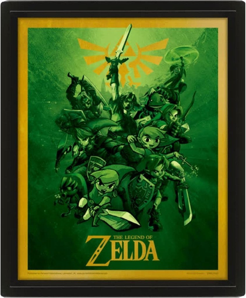 Partij 3D-wanddecoratie met The Legend of Zelda afbeelding, NHP International, Nieuw, Ophalen of Verzenden, Info@nhp-international.com