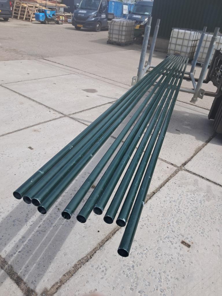 Steiger buis  groen, Tuin en Terras, Ophalen of Verzenden, IJzer