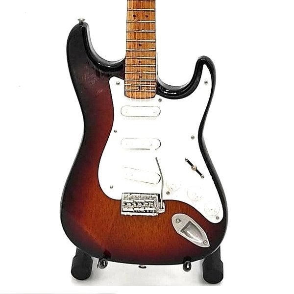 Jimi Hendrix gitaar bruin mini guitar 25cm miniatuur deco, Info@deconoord.nl, Deco Noord, Nieuw, Ophalen of Verzenden