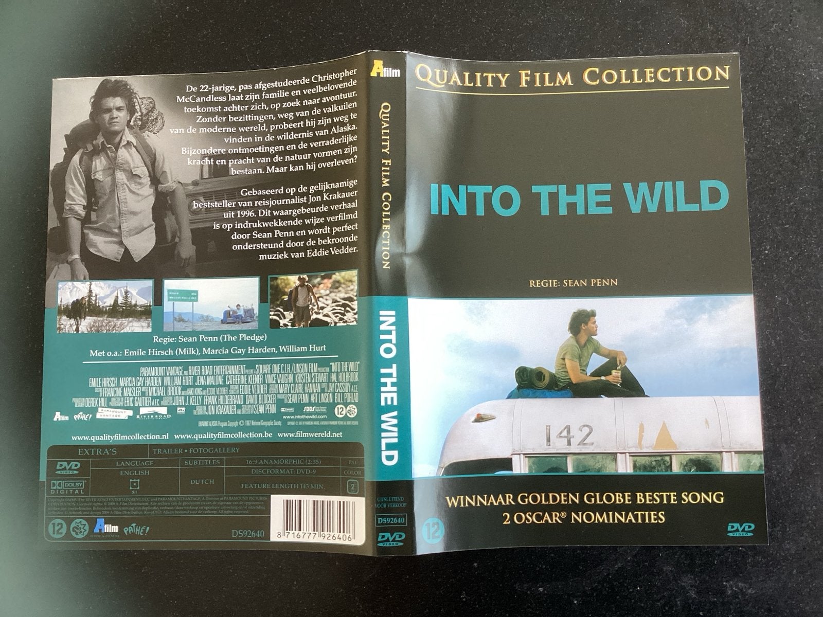 Into the Wild DVD - Waargebeurd avontuur, Waargebeurd drama, Nederlands, Ophalen of Verzenden, Extra's