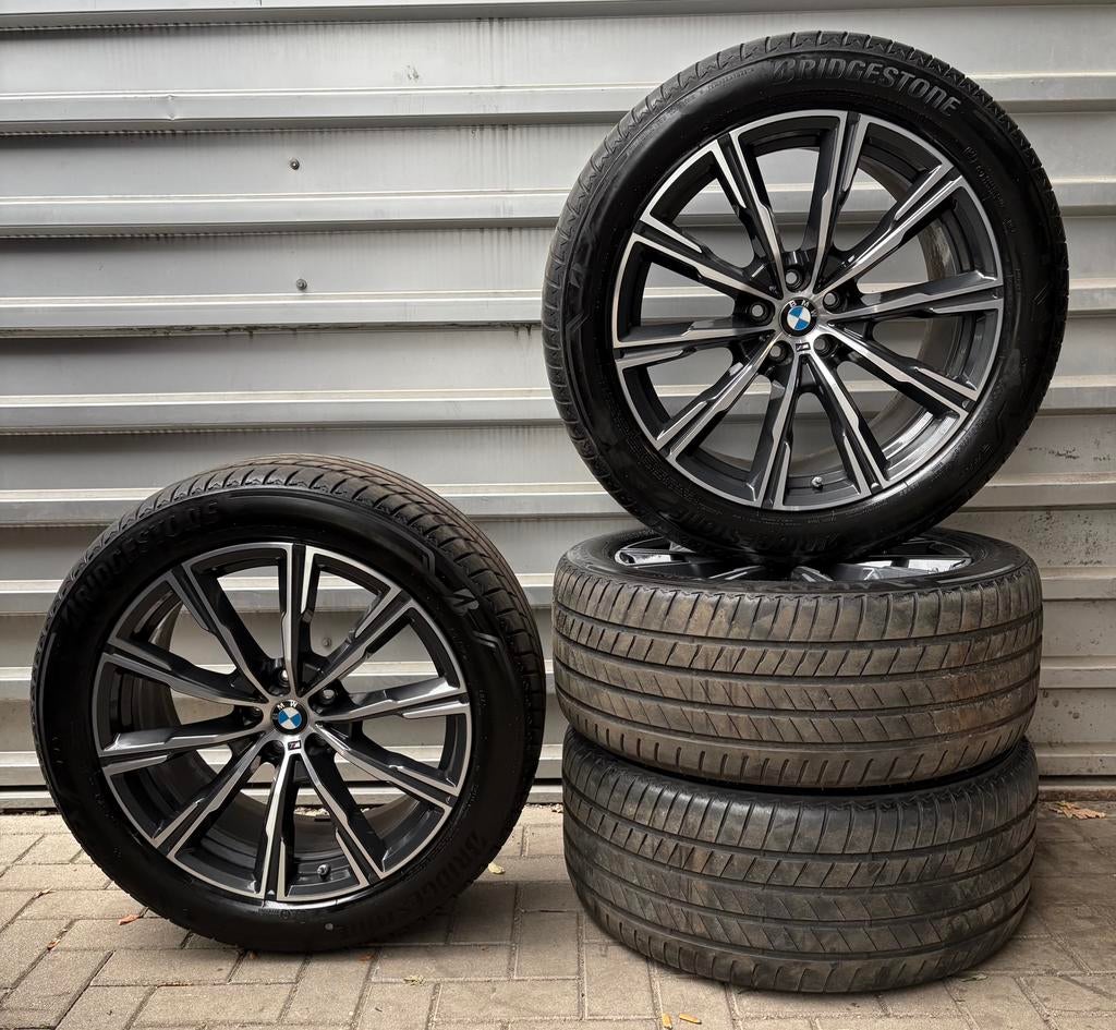 Originele 20'' BMW Breedset zomer 8071997 Styling 740M, Ophalen, Gebruikt, Banden en Velgen, 305 mm