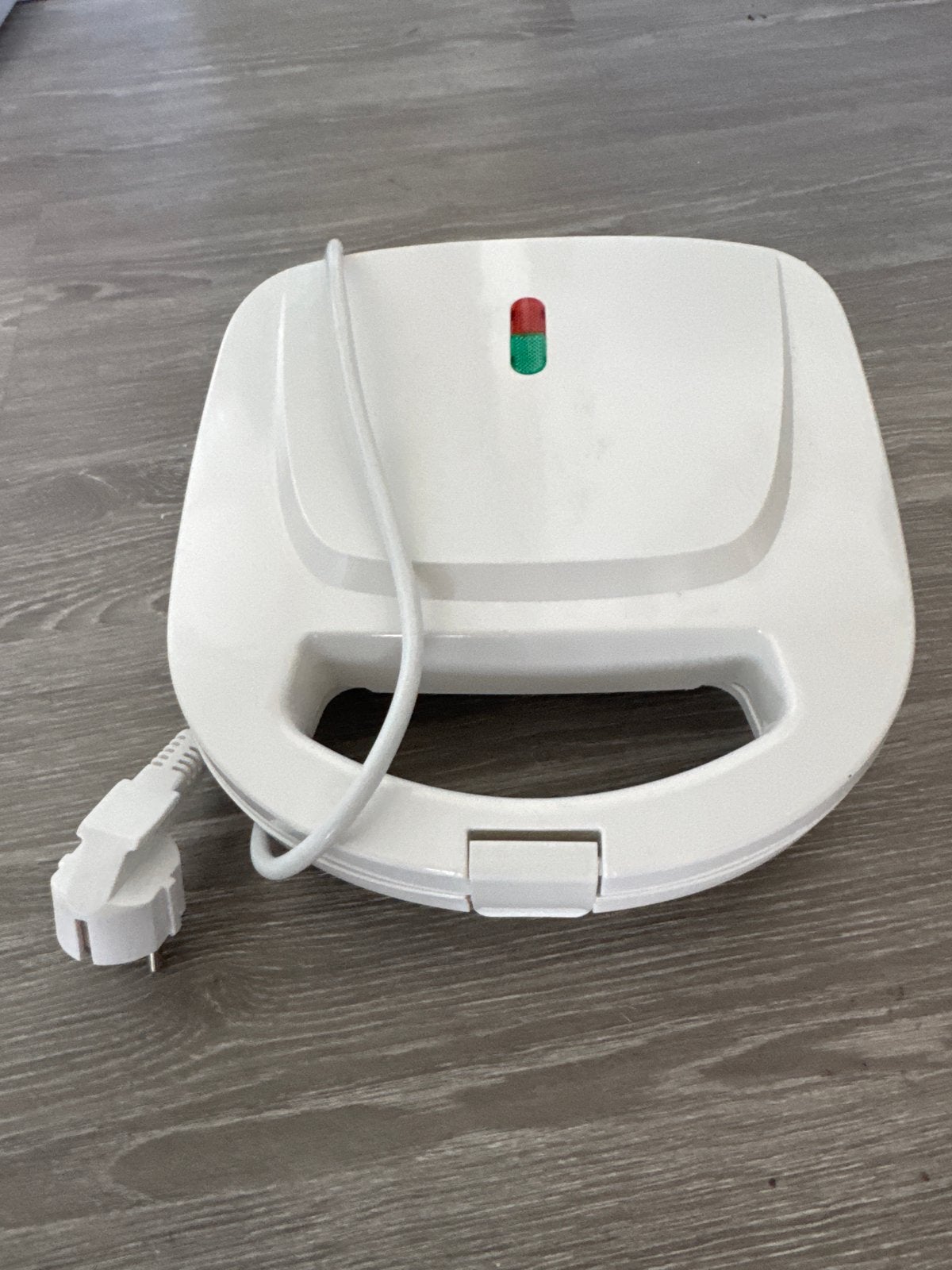 Sandwichmaker - Wit - Perfect voor snelle tosti's, Ophalen of Verzenden, Gebruikt