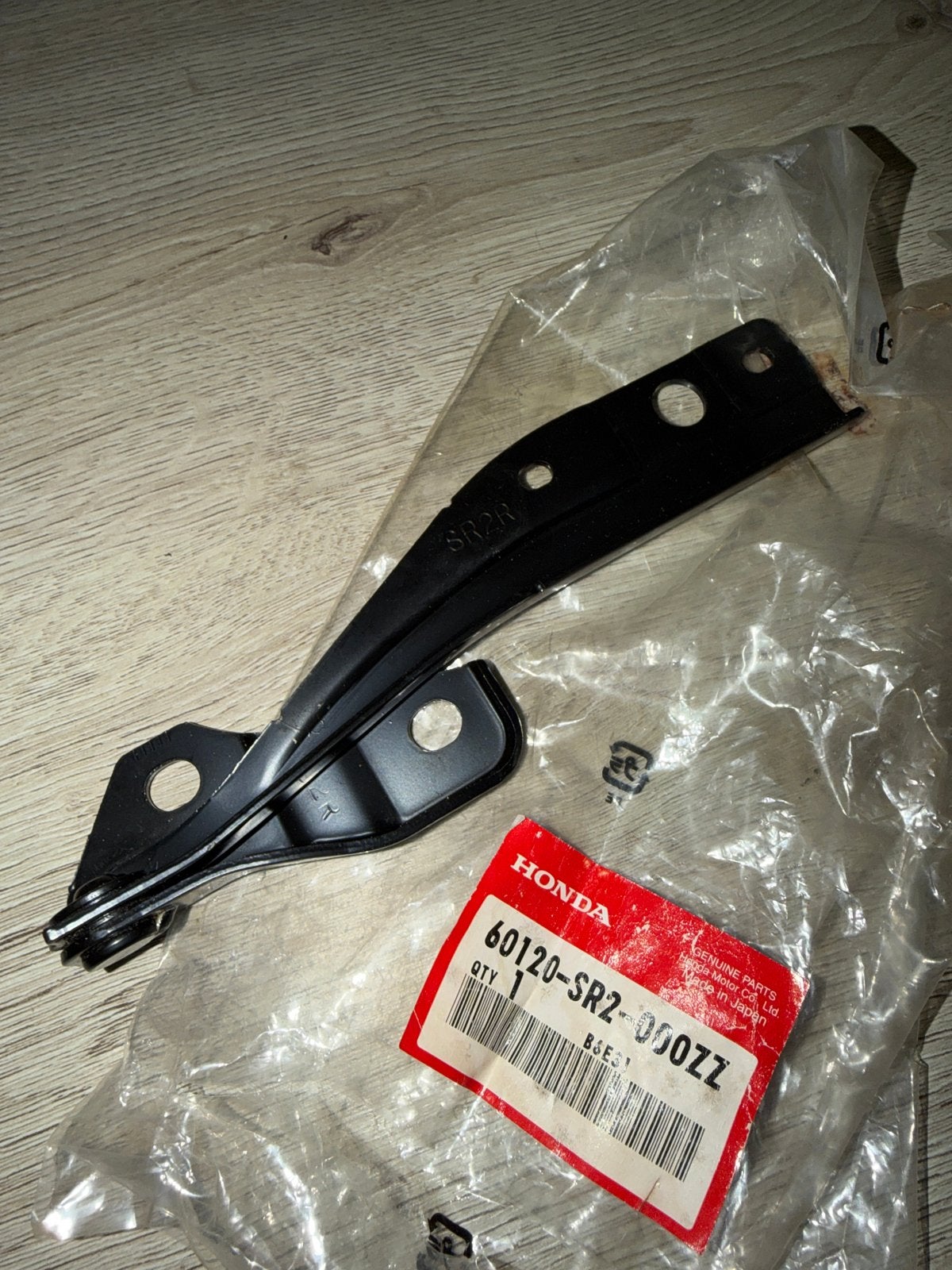 Nieuwe originele Honda motorkap scharnier 60120-SR2-000ZZ, Ophalen of Verzenden