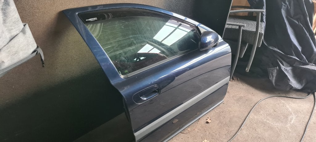 Rechter deur voor Volvo S60 kleur 417 Nautic Blu, Ophalen, Gebruikt, Deur, Volvo