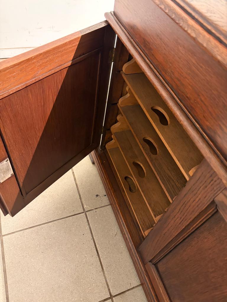 Antiek eiken notaris bureau, ca. 1880-1890, Ophalen