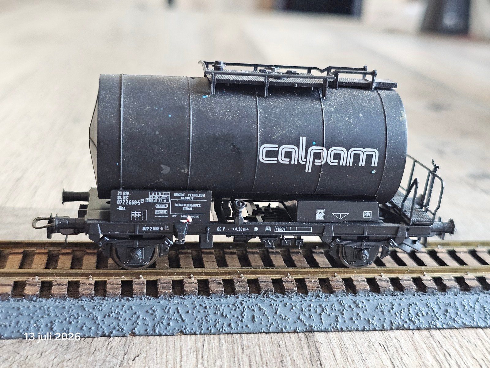 Roco HO Ketelwagen Calpam, Hobby en Vrije tijd, Gebruikt, Gelijkstroom, Wagon, Ophalen of Verzenden