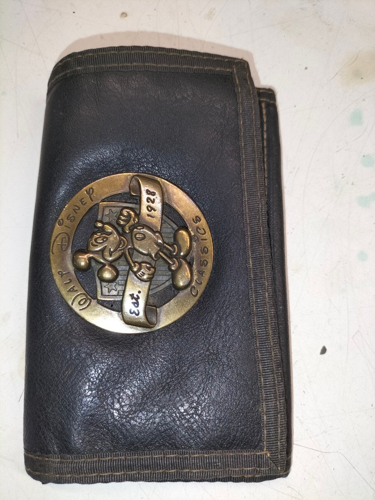 Vintage Disney Portemonnee - Mickey Mouse Classics 1928, Sieraden, Tassen en Uiterlijk, Portemonnees, Ophalen of Verzenden, Gebruikt