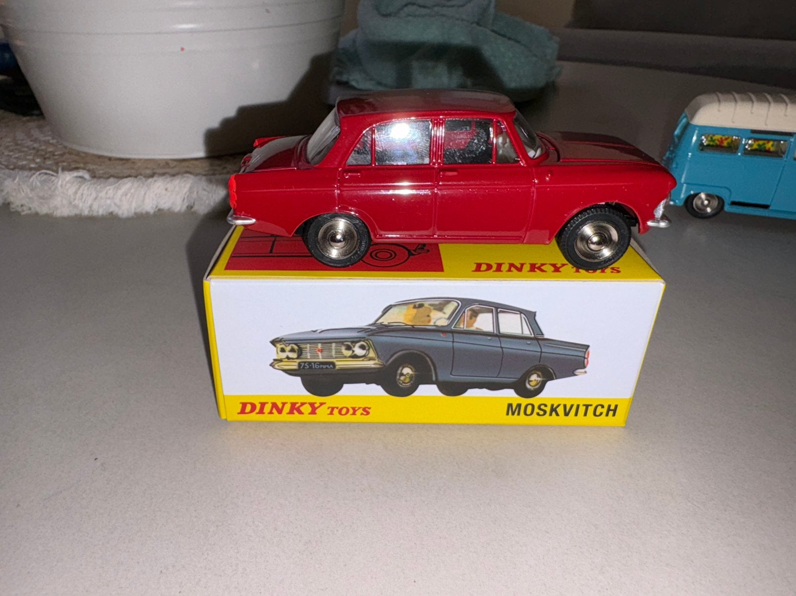 DINKY TOYS MOSKVITCH NR 1410 nieuw, Ophalen of Verzenden, Nieuw, Auto, Dinky Toys