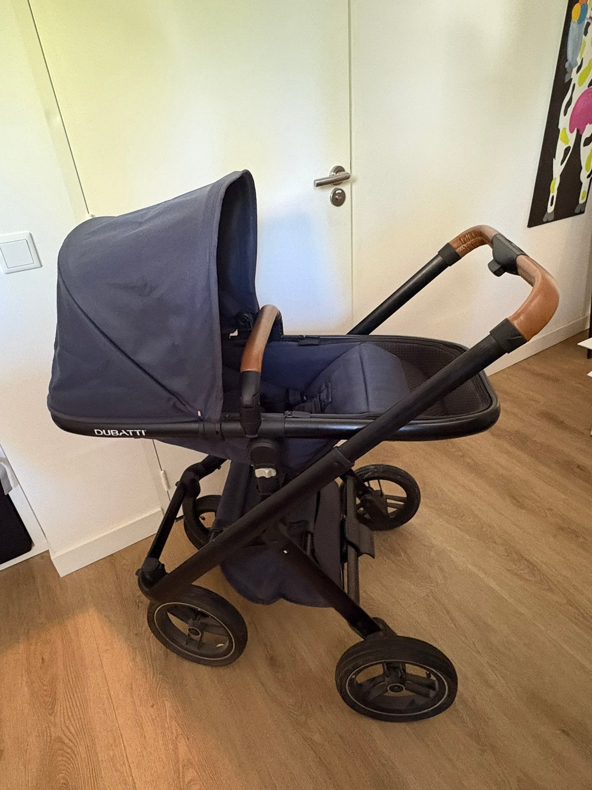 Dubatti kinderwagen Navy, Ophalen, Gebruikt, Overige merken