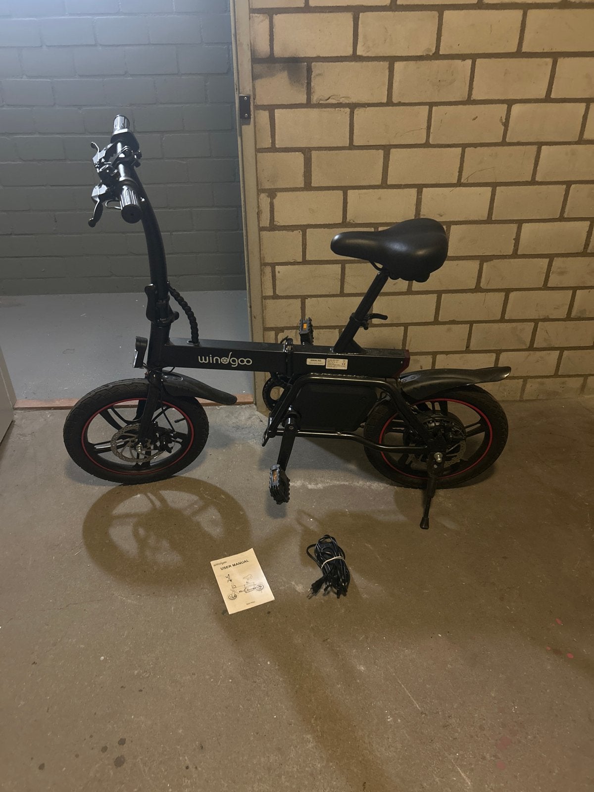 Windgoo B20 Pro elektrische fiets - accu defect, Fietsen en Brommers, Minder dan 30 km per accu, Gebruikt, Minder dan 47 cm, Ophalen