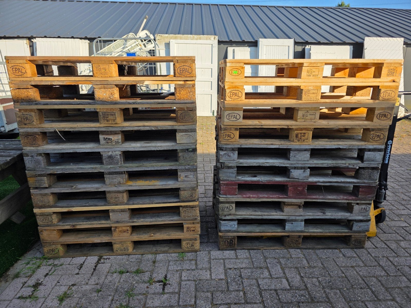 Euro pallets te koop, Ophalen, Overige houtsoorten, Minder dan 200 cm, Pallet