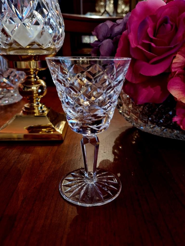 1 WATERFORD KRISTALLEN PORT GLAS MODEL TYRON, Ophalen of Verzenden